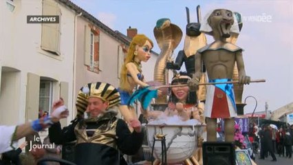 Mi-Carême de Coëx 2016 : Préparation du carnaval (Vendée)