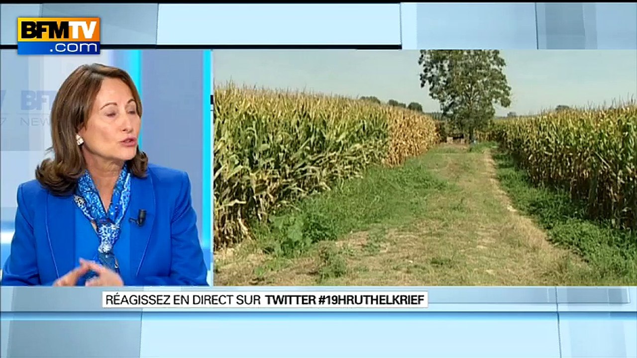 Ségolène Royale "surprise" par les méthodes de Stéphane Le Foll sur les pesticides