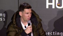 Leo Messi: “El Barça es mucho más que el Tridente”