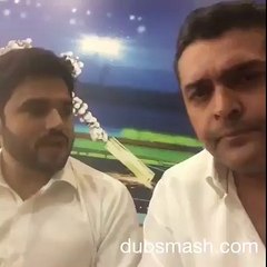 Azhar Ali dubsmash with Fakhar-e-Alam