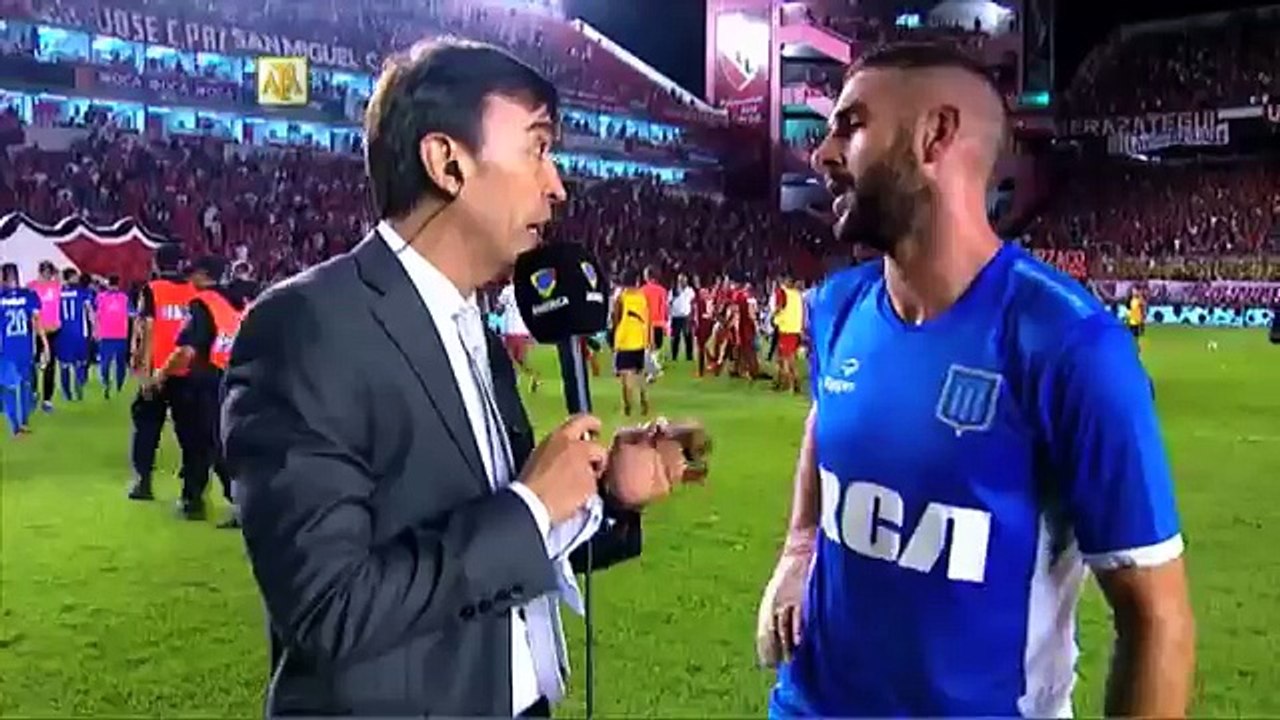 López: "Es importante". Independiente 1 - Racing 1. Fecha 4. Primera División 2016.