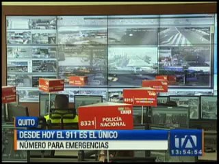 Desde hoy el 911 es el único número de emergencia