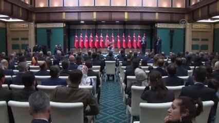 Devlet Övünç Madalyası Tevcih Töreni - Cumhurbaşkanı Erdoğan