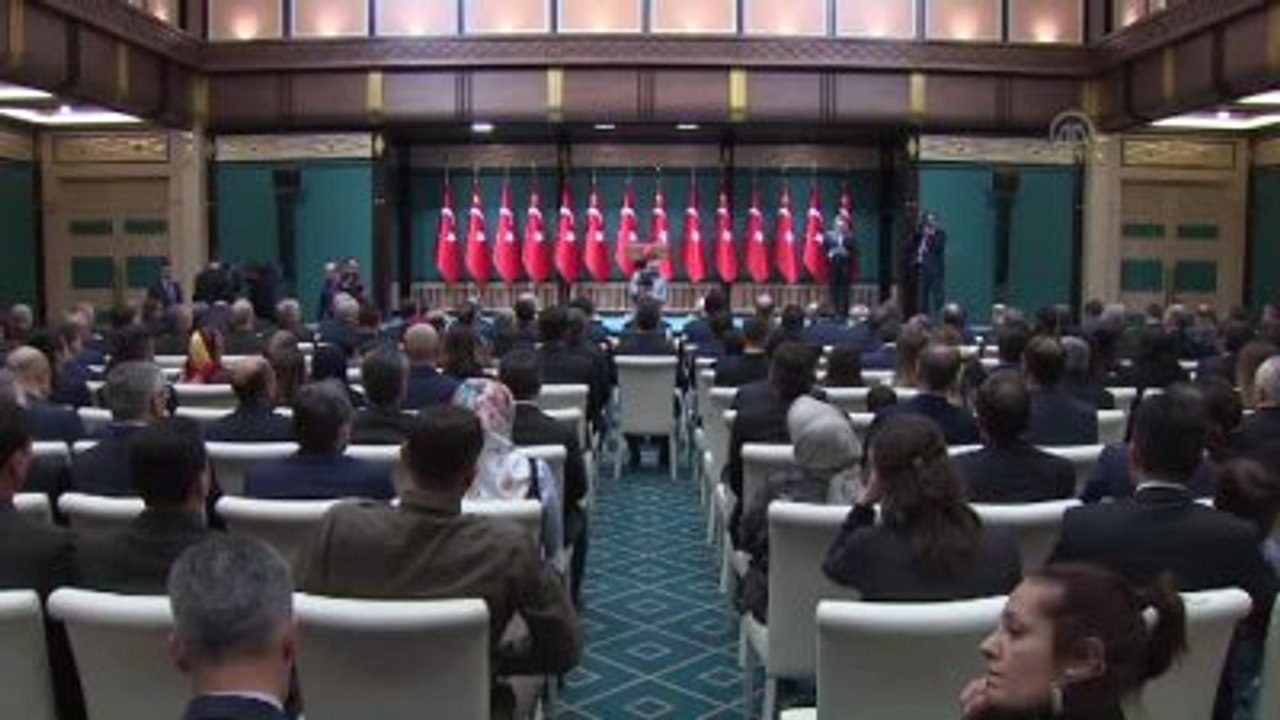 Devlet Övünç Madalyası Tevcih Töreni - Cumhurbaşkanı Erdoğan