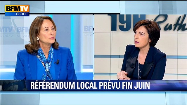 Notre-dame-des-Landes: ce n’est pas aux membres du gouvernement de se prononcer estime Ségolène Royal