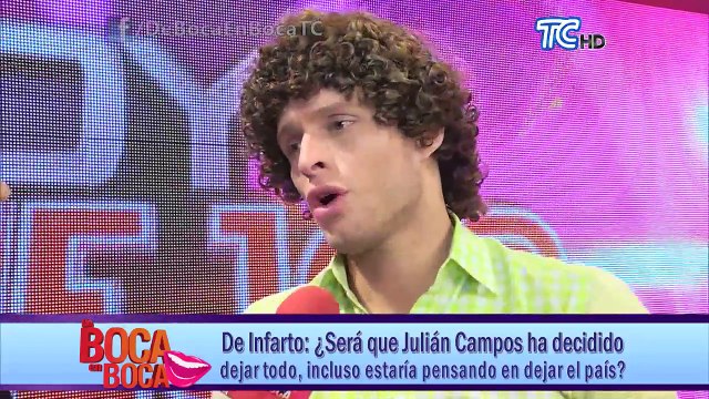 ¿Será que Julián Campos ha decidido dejar todo, incluso estaría pensando en dejar el país?