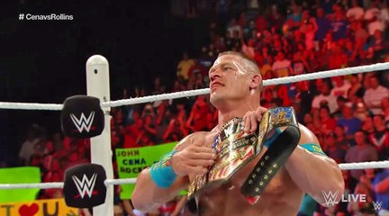 WWE RAW: John Cena vs Seth Rollins Campeonato de los Estados Unidos  (Español Latino)