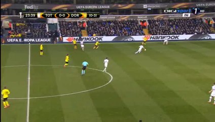Pierre-Emerick Aubameyang Goal HD | Tottenham Hotspur 0-1 Borussia Dortmund - 17.03.2016 HD