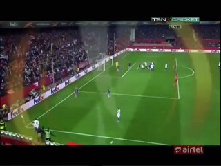 1-0 Adil Rami Goal HD | Sevilla v. Basel - 17.03.2016 HD