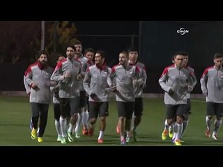 A Milli Takım'da İsveç mesaisi başladı