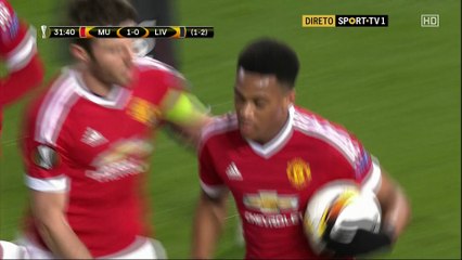 Anthony Martial Goal HD - Manchester United 1-0 Liverpool - 17-03-2016