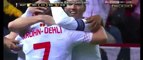3-0 Kevin Gameiro - Sevilla v. Basel 17-03-2016