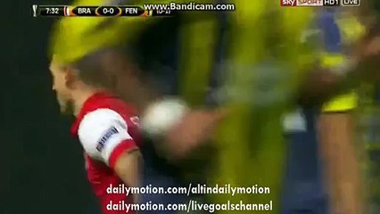 Robin Van Persie Amazing Elastico Skills - Braga 1-0 Fenerbahce