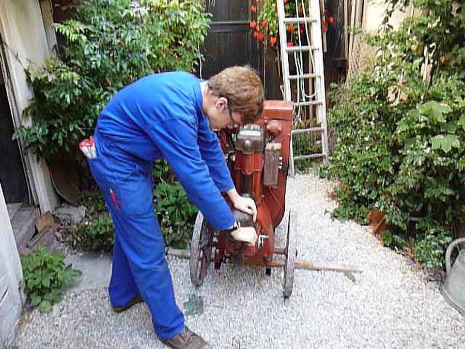 Mon moteur Bernard W2 de 1930.