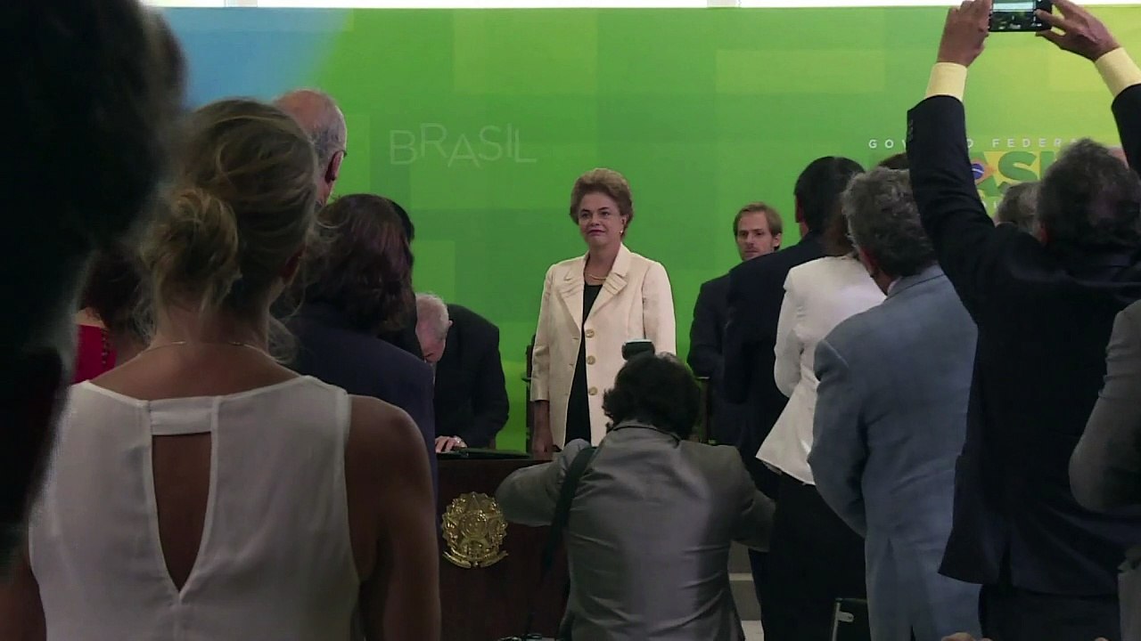 Lula asume como jefe de gabinete de Dilma Rousseff