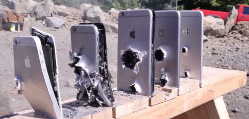 How Many iPhones Does It Take To Stop an AK-74 Bullet?