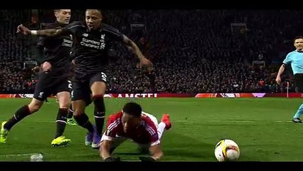 Anthony Martial Goal HD - Manchester United 1-0 Liverpool - 17-03-2016 -