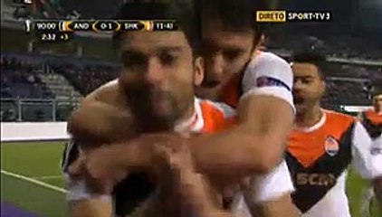 Eduardo Goal Anderlecht 0 - 1 Shakhtar Donetsk Europa League 17-3-2016