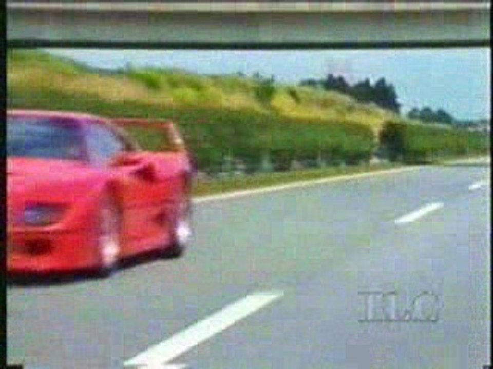 Ferrari F40 supercar top speed