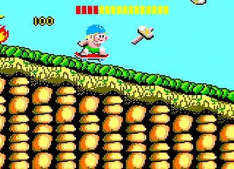 Revenge of Drancon (Wonder Boy I) (Sega Game Gear) - Stages 3-1 to 3-4