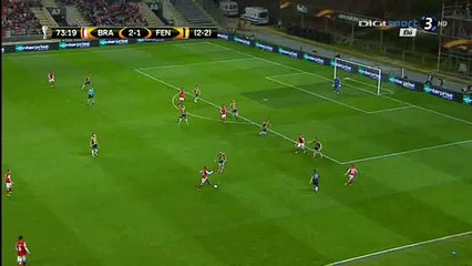 Nikola Stojiljkovic Goal HD - Braga 3-1 Fenerbahce - 17.03.2016