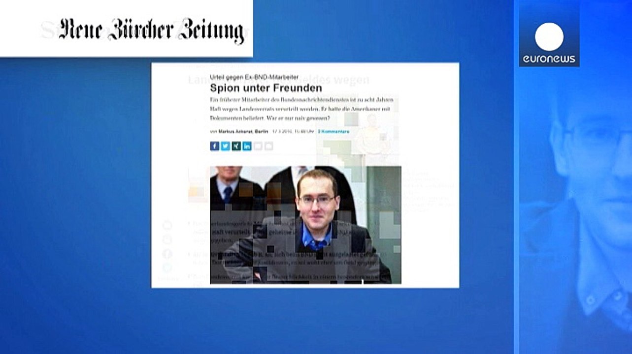 Acht Jahre Haft für 'Agent Uwe': Er gab BND-Dokumente an Amerikaner und Russen weiter