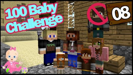 Minecraft: 100 Baby Challenge - NEW BABY AND A DIVORCE! - EP 8