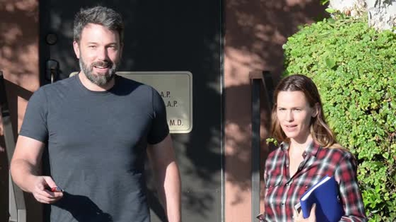 Ben affleck und jennifer garner sind gute freunde