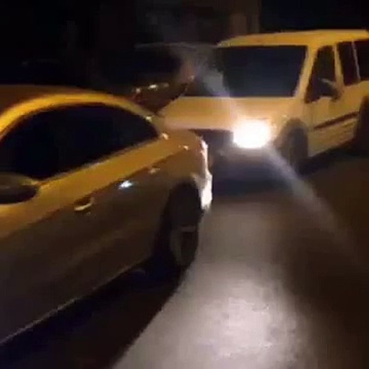Road ragging on the wrong guy... Turn Around Dude