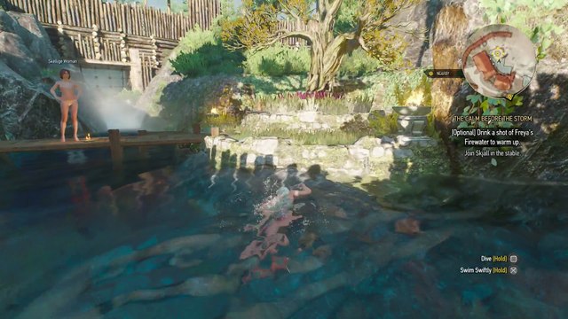 THE WITCHER 3 WALKTHROUGH PART 147 - CIRI'S STORY THE CALM BEFORE THE STORM [CIRI]