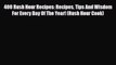 [PDF] 400 Rush Hour Recipes: Recipes Tips And Wisdom For Every Day Of The Year! (Rush Hour