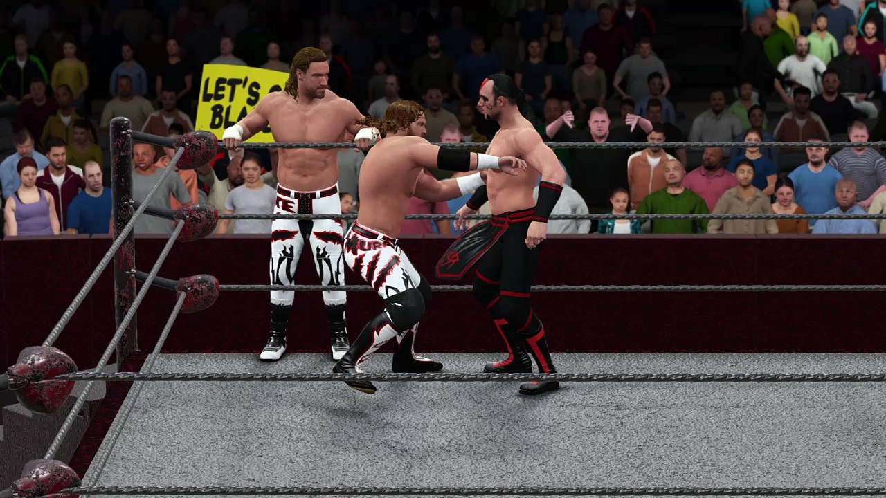 WWE 2K16 blake & murphy v the ascension