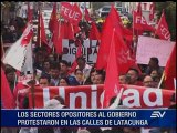 Manifestaciones del 17 en mazro en diferentes provincias del país