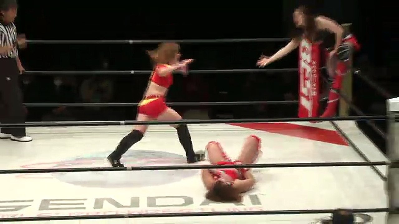 {Sendai Girls} Meiko Tanaka & Sareee Vs. Alex Lee & Mika Iwata (2/28/16)