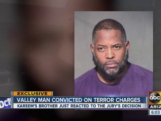 Valley man convicted in terror trial
