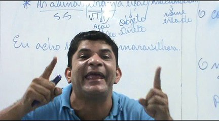 Tipos de Predicados - Verbal e Verbo-nominal(Continuação)