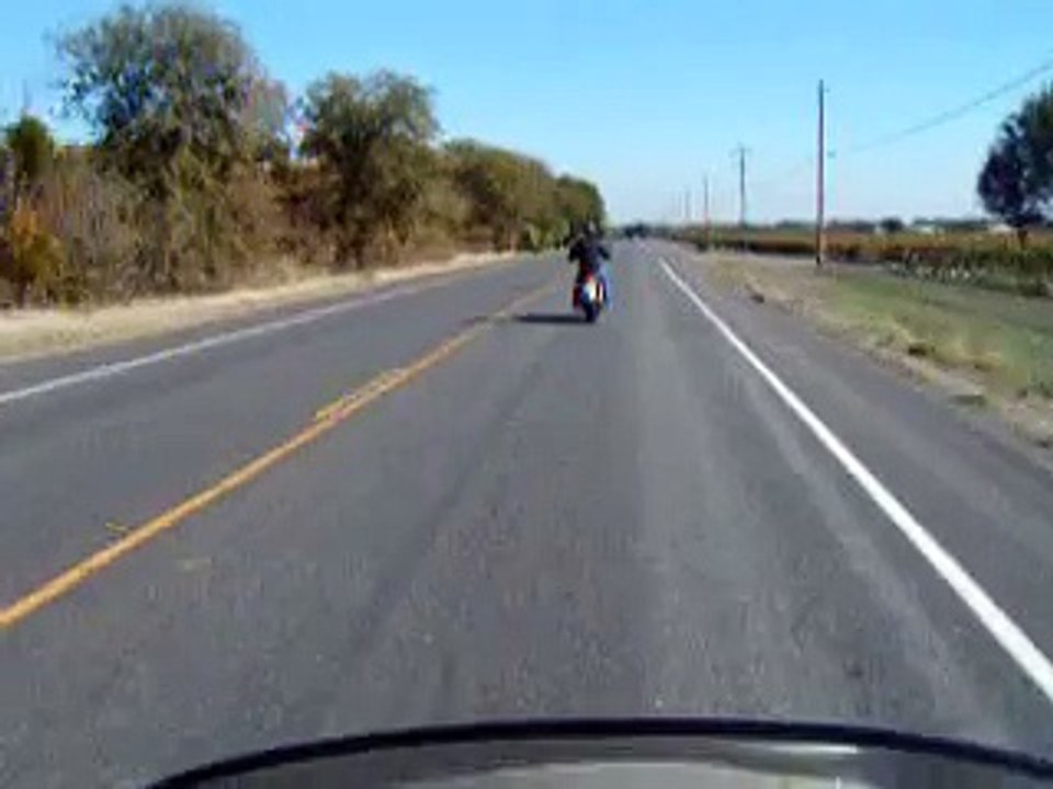 Triumph Bonneville - Lydia's first trip