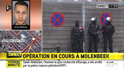 Salah Abdeslam arrêté à Molenbeek
