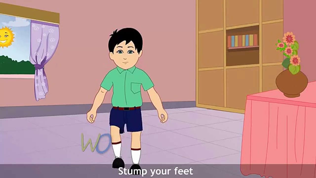 Kids Poem Clap Your Hands English Rhyme  Kids Action Poems  Children Classic Nursery Songs