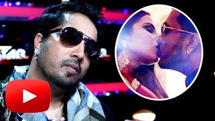 SHOCKING! Mika Singh SMOOCHES A Canadian Model