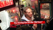 Ian Ziering Crashes The TMZ Tour
