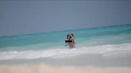 Cara Delevingne & Michelle Rodriguez -- TOPLESS MAKEOUT SESH ... On the Beach