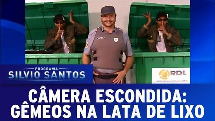 Câmeras Escondidas: Gêmeos na lata de Lixo