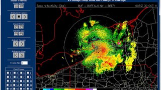 10/29/11 Explosions Over Lake Ontario NY During October NE Snow Storm