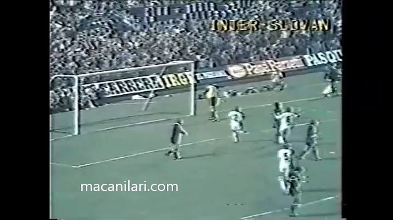 15.09.1982 - 1982-1983 UEFA Cup Winners' Cup 1st Round 1st Leg Inter Milan 2-0 SK Slovan Bratislava