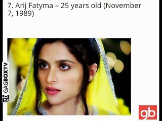 Real Age of Pakistani Actresses Revealed in a Video