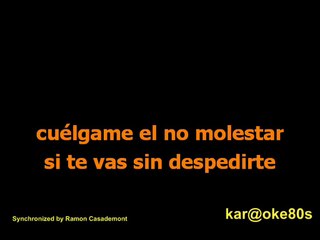 karaoke Yo no te Dejo Rosana