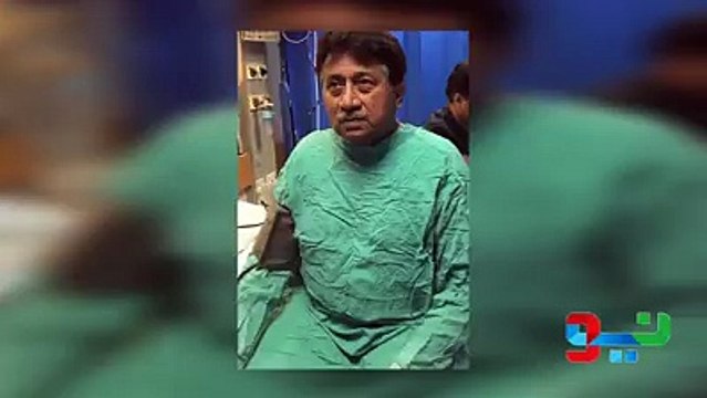 Sick pervez Musharraf Reached Dubai call Apml meeting