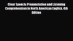 PDF Clear Speech: Pronunciation and Listening Comprehension in North American English 4th Edition