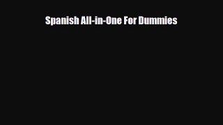 Download Spanish All-in-One For Dummies  Read Online